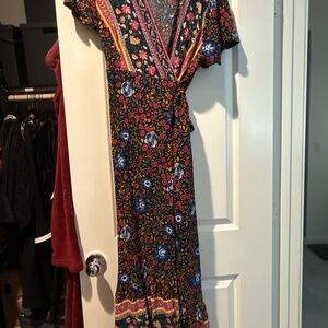 Maxi Wrap Dress